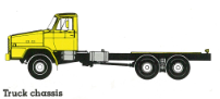 TZA520 truck chasis